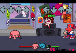 Игра FNF vs Pompom and Mackie