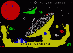 Игра Space Command (ZX-Spectrum)