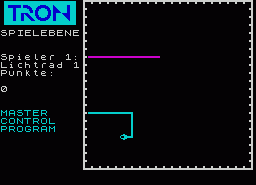 Игра Tron (ZX-Spectrum)