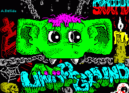 Игра Underground (ZX-Spectrum)