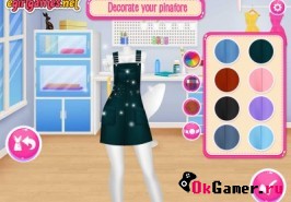 Игра Design My Pinafore Dress / Дизайн моего платья-сарафана