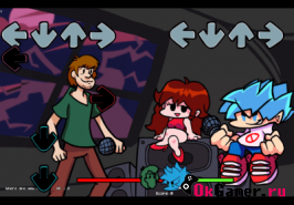 Игра FNF vs Shaggy Remastered
