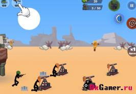 Игра Stickman World War