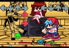 Игра Friday Night Funkin' vs Boris the Wolf