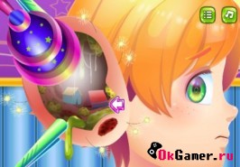 Игра Funny Ear Surgery (Забавная хирургия уха)