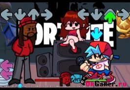Игра Friday Night Funkin' Vs Mr. Block U