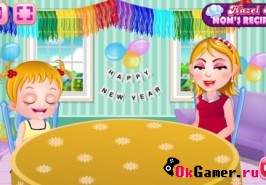 Игра Hazel and Mom's Recipes: New Year Cake