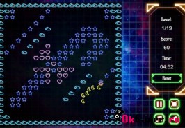 Игра Neon Nibblet (Неон нибблет)