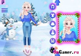 Игра Приключение принцессы на коньках