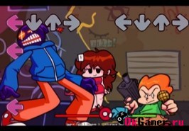 Игра FNF: Whitty Vs Pico Remix Demolition