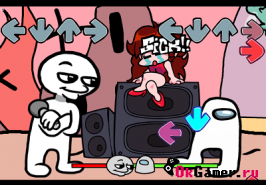 Игра Friday Night Funkin' x Amogus