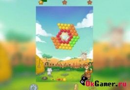 Игра Little Fox: Bubble Spinner Pop