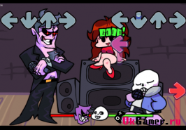Игра Friday Night Funkin': Playable Sans (w/ Vocals)