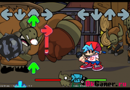 Игра Friday Night Funkin' vs Barbarian Champion