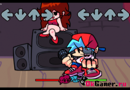 Игра Friday Night Funkin': Boyfriend and Mini Daddy