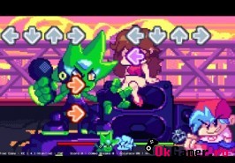 Игра Friday Night Funkin' vs Advent Neon
