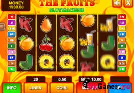 Игра Slot Fruit / Слот Фрукты