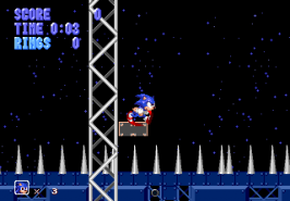 Sonic the Hedgehog Painful World Spikes Kaizo 5