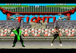 Игра Mortal Combat 1 (Reptile)