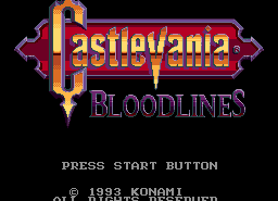 Castlevania: Bloodlines (Prototype)